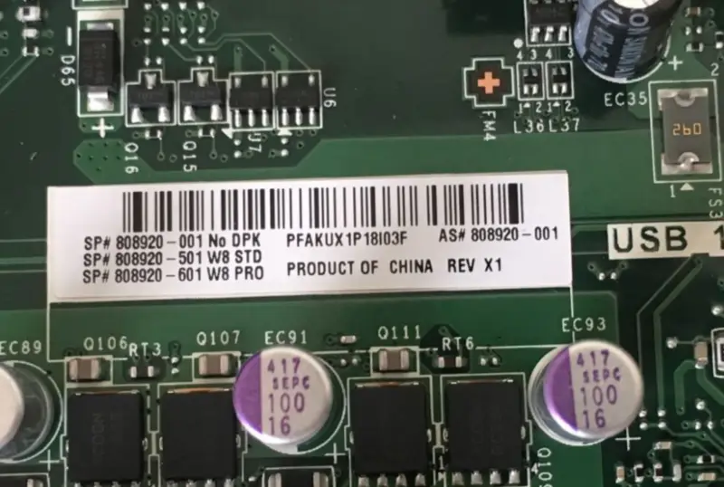 Placa-mãe HP PAV 550 ENVY 750 808920-001 MS-7906
