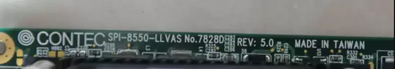 CONTEC SPI-8550-LLVAS N.º 7828D REV:5.0 Placa de equipamento industrial