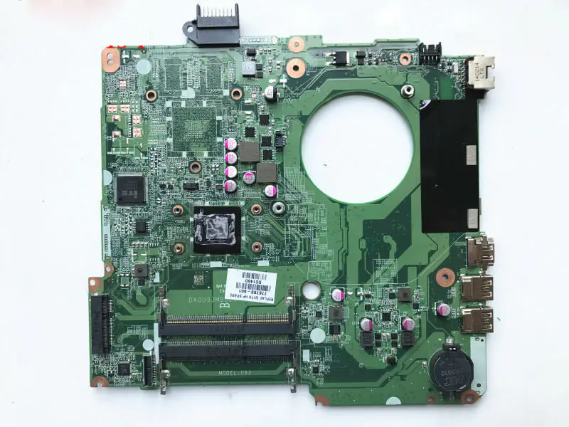 Placa-mãe HP 776783-501 DA0U93MB6D2 15-f