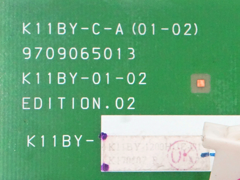 Fujitsu K11BY-C-A(01-02) 9709065013 K11BY-01-02 Placa de ar condicionado