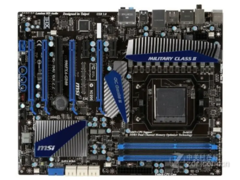 MSI 990FXA-GD80 AM3+ AM3 990 Placa-mãe USB3.0 SATA3 ATX