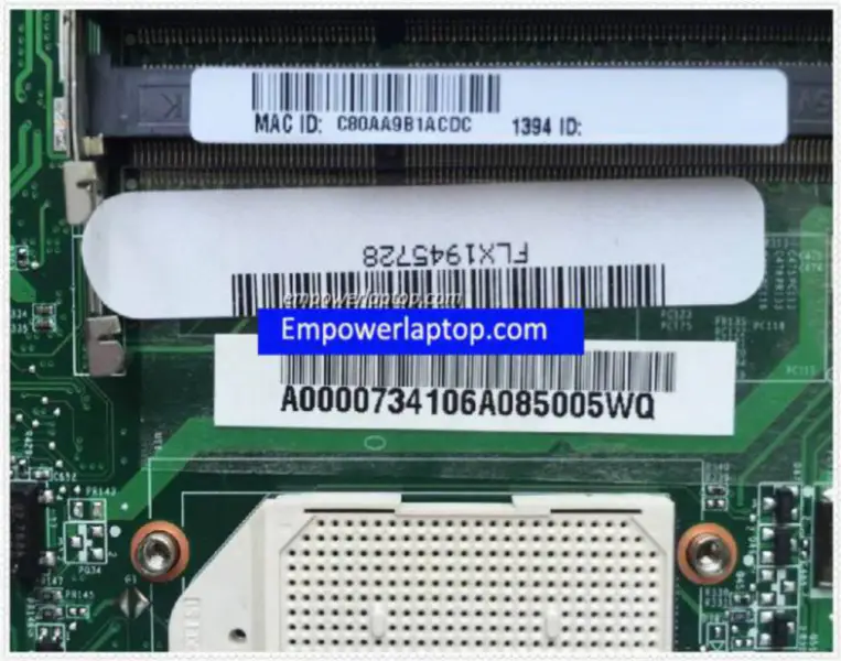 Toshiba Satellite L645 Placa-mãe