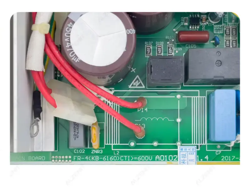 Placa de controlo da unidade exterior do ar condicionado TCL FR-4(KB-6160)CTI〉=600V A010269 A010259