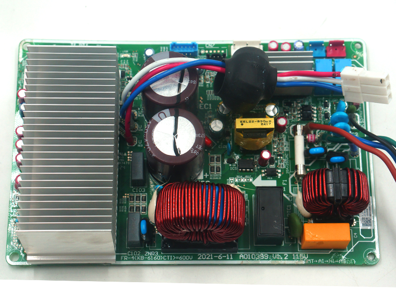 Placa de controlo da unidade exterior do ar condicionado TCL FR-4(KB-6160)CTI=600V A010386
