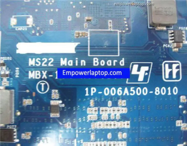 Placa-mãe Sony Vaio VGN-AR A1217631A MS22 MBX-164 1P-006A500-8010