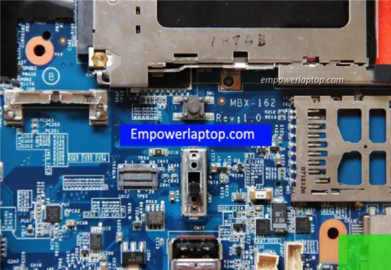 Placa-mãe Sony A1229978A MS52 MBX-162 1P-006A502-8010