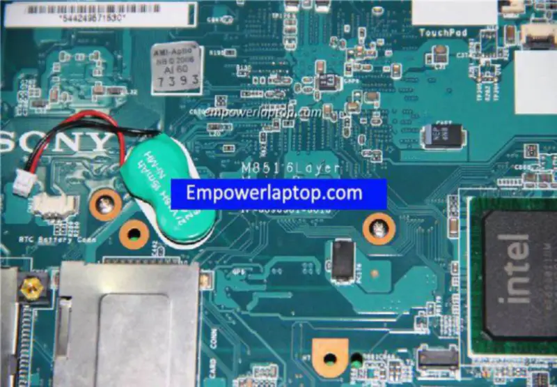 Placa-mãe Sony A1747084A MBX-218 M851 1P-0096J01-6010