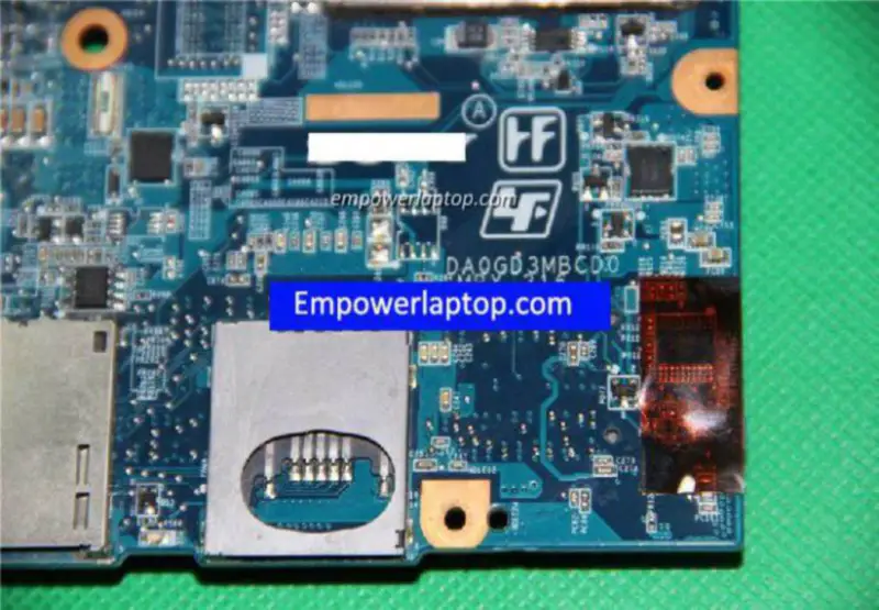 Placa-mãe Sony MBX-216 DA0GD3MBCD0 A1767191A