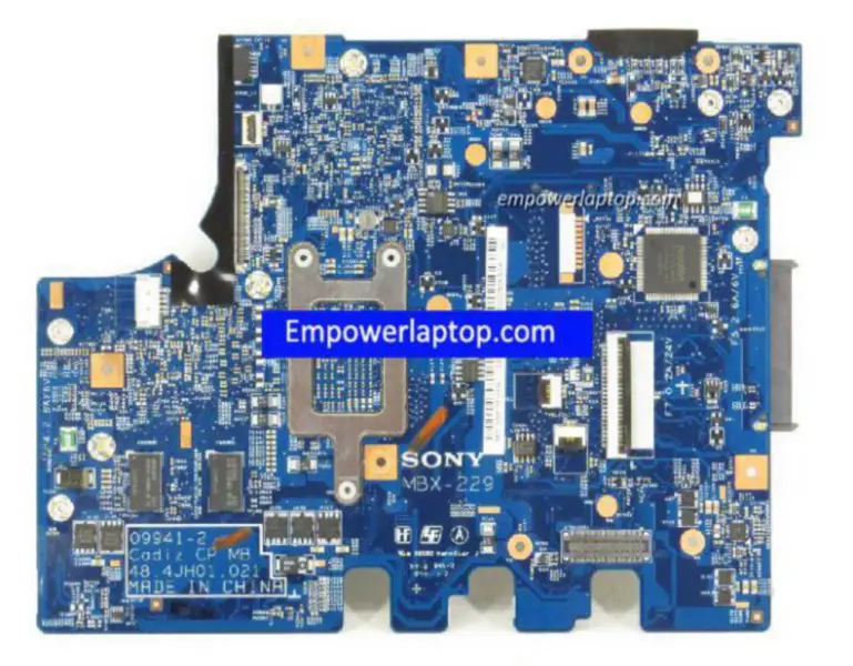 Placa-mãe Sony Vaio VPCY2 48.4JH01.021 MBX-229 A1799295A