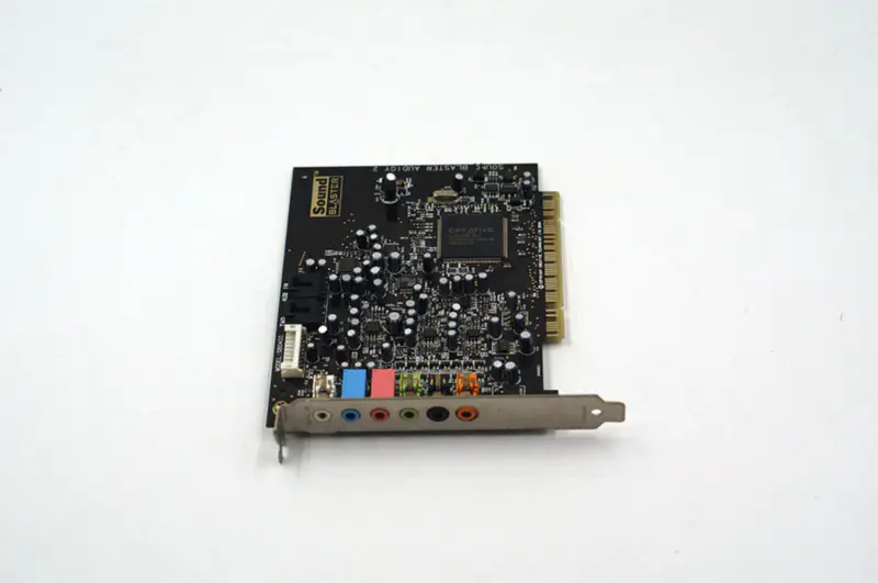 Placa de som Creative Sound Blaster Audigy 2 SB0400 PCI de 7.1 canais