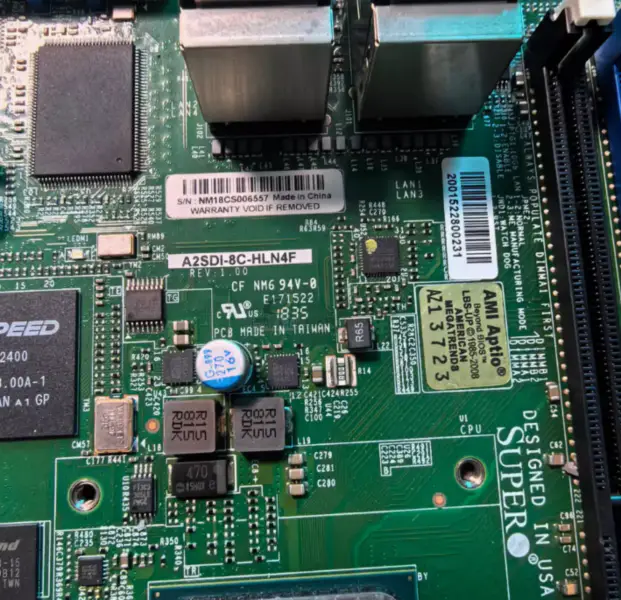 Placa-mãe Supermicro A2SDi-8C-HLN4F
