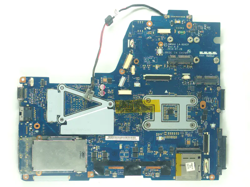 Toshiba A660 A665 NWQAA LA-6062P Placa-mãe