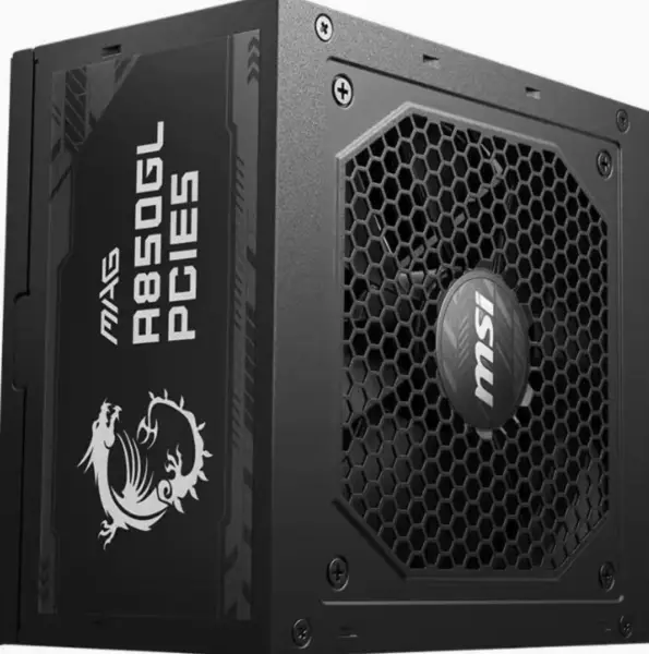 Fonte de alimentação MSI MAG A850GL PCIES
