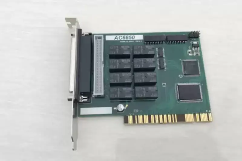 Placa-mãe industrial AC6650 Isolamento de relé de 8 vias Entrada de 8 vias DIO