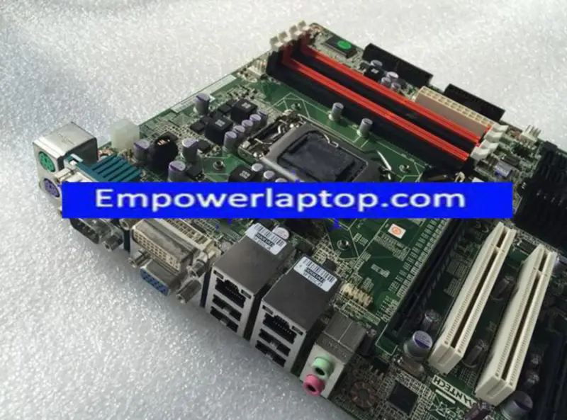 Placa-mãe para equipamento industrial Advantech AIMB-580 REV.A1 AIMB-580QG2