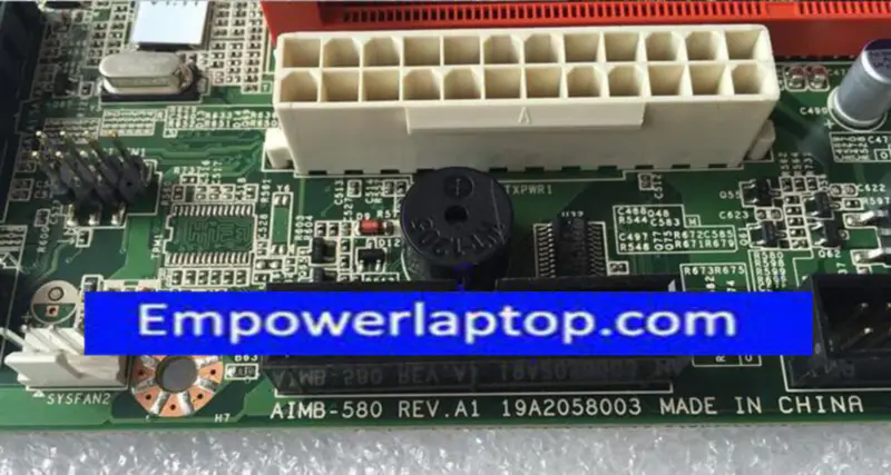 Placa-mãe para equipamento industrial Advantech AIMB-580 REV.A1 AIMB-580QG2