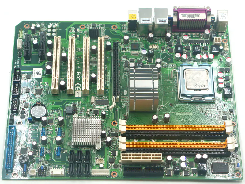 Placa-mãe industrial Advantech AIMB-766 REV.A1 AIMB-766G2 AIMB-766G2-00A1E