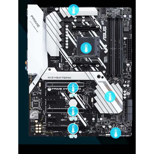 Placa-mãe para Asus Prime X470-pro
