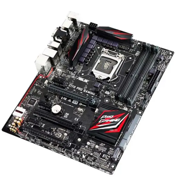 Placa-mãe para jogos Z170 para Asus Z170 Pro Gaming