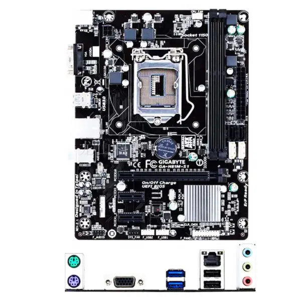 Placa-mãe H81 para Gigabyte Ga-h81m-s1