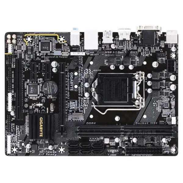 Placa-mãe para jogos Gigabyte B250m-hd3 com suporte para I3 I5