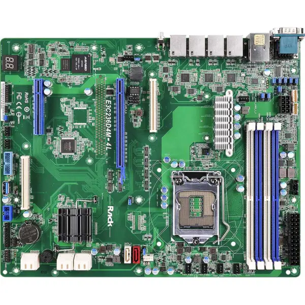 Asrock E3c236d4m-4l Lga1151 C236 Ddr4 Suporte E3-1200 V5 V6