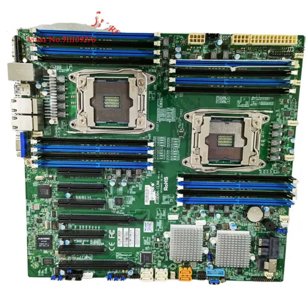 X10drh-iln4 para placa-mãe Supermicro Lga2011 E5-2600 V4/v3 Família Ddr4 Ipmi 2.0