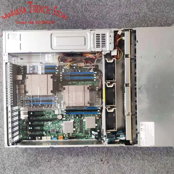X10drh-ct para placa-mãe Supermicro Lga2011 E5-2600 V4/v3 Família Ddr4 Porta dupla 10gbase-t Sas3 (12gbps) Ipmi 2.0