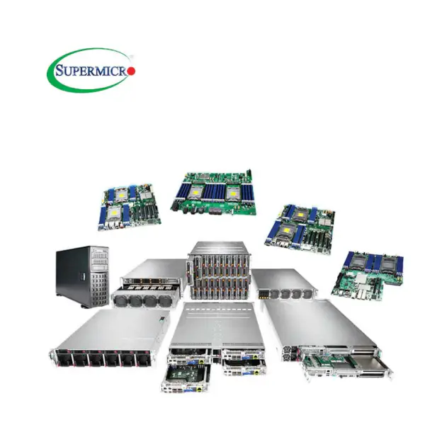 X8dtu-6f+ para placa-mãe Supermicro com processador Xeon série 5600/5500 82576 Controlador Ethernet Gigabit de duas portas Ipmi 2.0