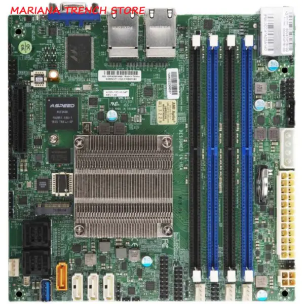 A2sdi-4c-hln4f Para Supermicro Embedded/lot Motherboard Soquete único Fcbga1310 Processador Atom C3558 Quad 1gbe Lan
