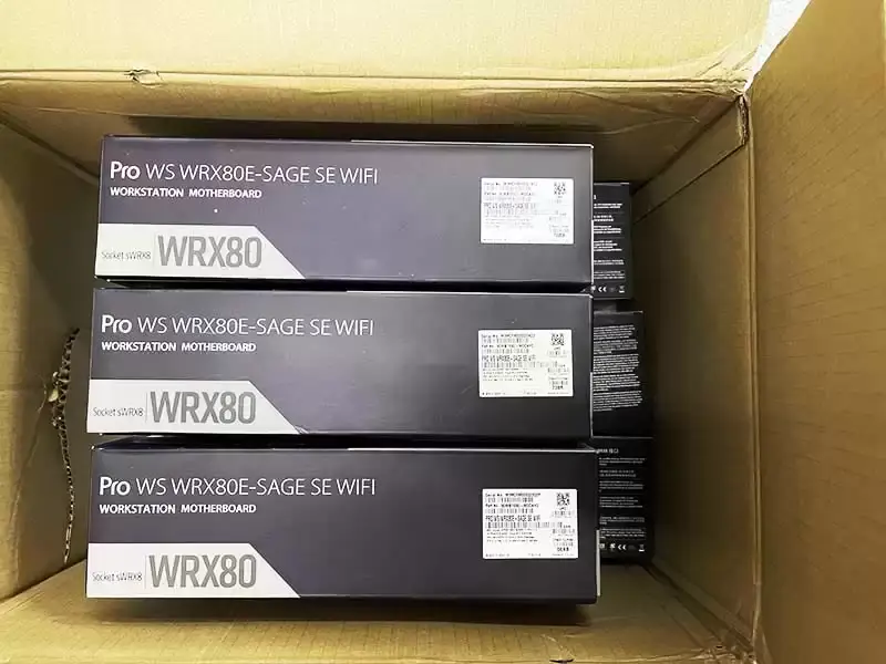 Processadores da série Pro Ws Wrx80e-sage Se Wifi Threadripper Pro