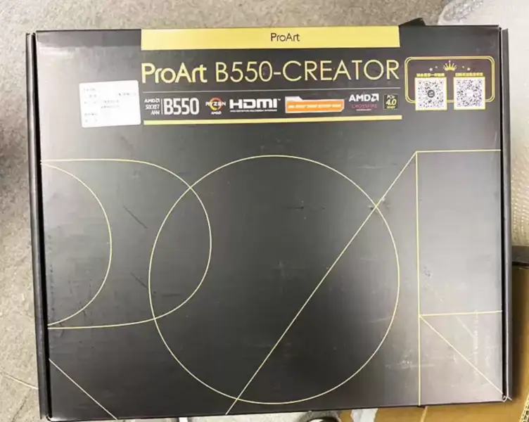Proart B550-creator B550 Ryzen Am4 Atx Placa-mãe do criador de conteúdos com suporte para Pcie 4.0 e Thunderbolt 4 Type-c duplo