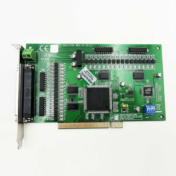 Pci-1734 Rev.a1 para placa de saída digital de isolamento de 32 canais Advantech Pci-1734