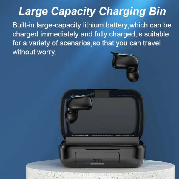 2023 Amazons Top Sale Q32 Tws 5.0 Auscultadores sem fios Blue Tooth Handsfree Stereo Earphone With Charging Case