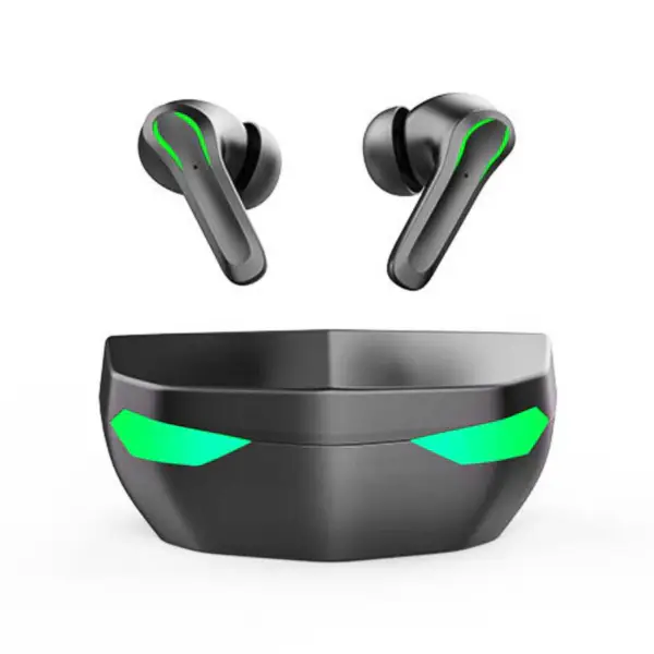 2023 Auriculares sem fios mãos-livres para telemóveis Auriculares para jogos com baixa latência de 65ms e cancelamento de ruído D17 Tws Earbuds