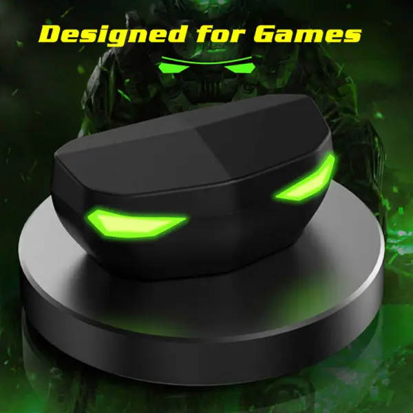 2023 Auriculares sem fios mãos-livres para telemóveis Auriculares para jogos com baixa latência de 65ms e cancelamento de ruído D17 Tws Earbuds