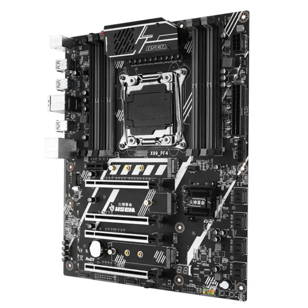 Hsgm X99-pf4 Suporte para processador de 22nm Servidor Universal Pci-e 3.0 Placa-mãe para computador