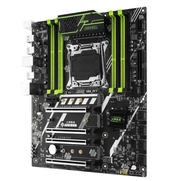 Hsgm X99-pf7 Suporte para quatro canais Ddr3/ddr4 X99 Chipset Placa-mãe para servidor
