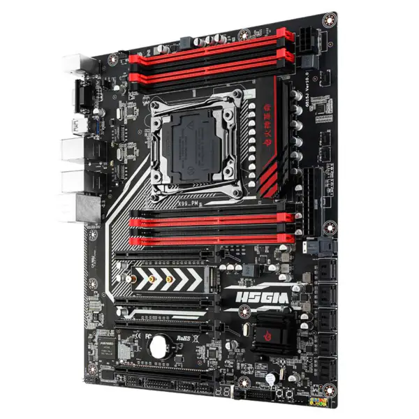 Hsgm X99-pm Lga 2011-3 Placa-mãe para computador de servidor com soquete de CPU