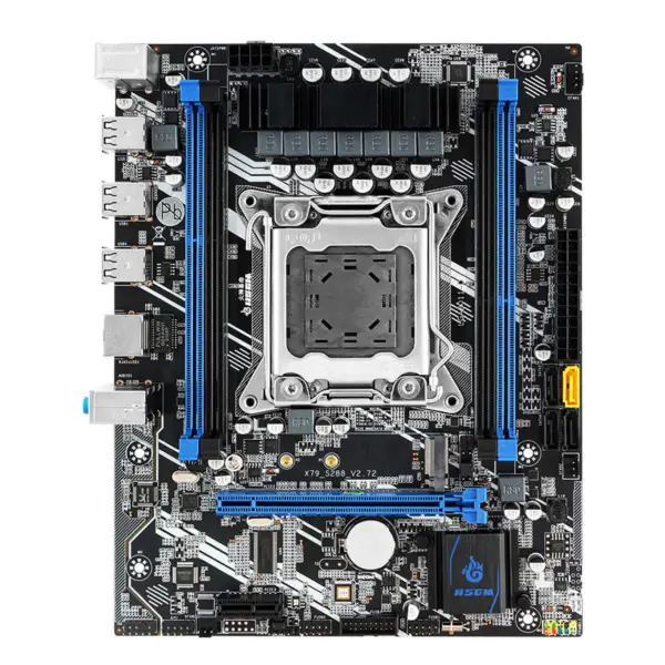 Placa-mãe Hsgm X79-s288 Suporte a Ddr3 de canal duplo Placa-mãe de computador para servidor