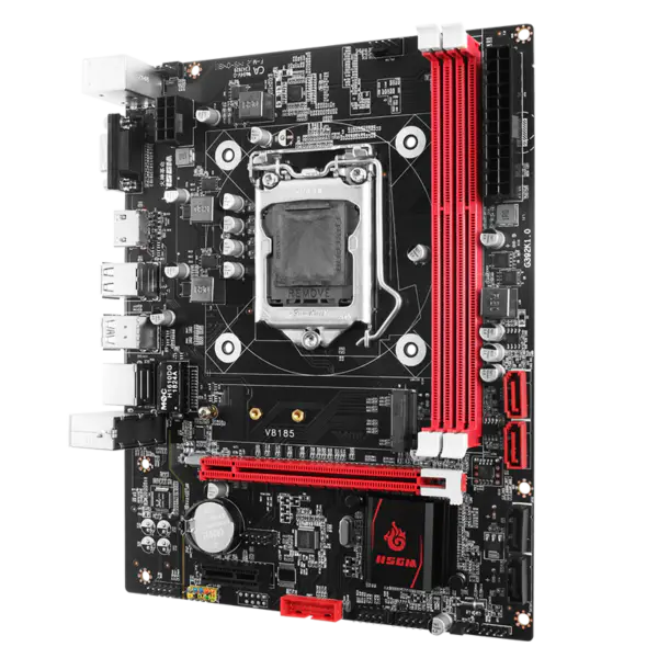 Hsgm Desktop H81-v8185 Lga 1150 Cpu Socket Placa-mãe para computador