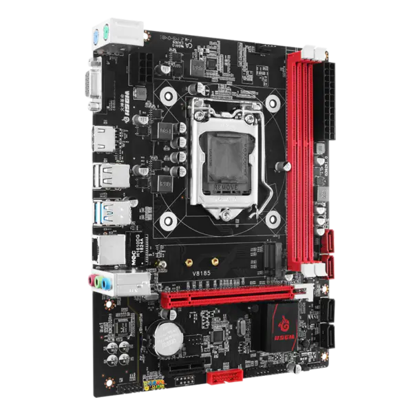 Hsgm Desktop H81-v8185 Lga 1150 Cpu Socket Placa-mãe para computador