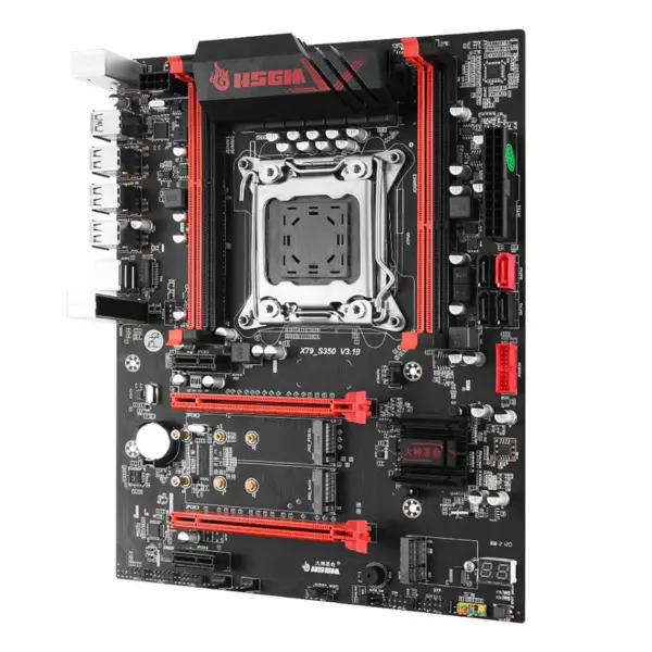 Hsgm X79-s350 Placa-mãe Lga 2011 CPU Socket 128gb Memória Computador Placa-mãe para servidor