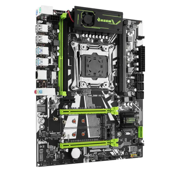 Placa-mãe Hsgm X99-s680 Placa-mãe para servidor com 64 GB de memória e suporte avançado de canal duplo Ddr3/ddr4