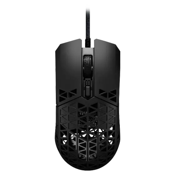 Tuf Esports Hole Series M4 Hole Mouse com fio Esports Mouse 47g Leve 16000dpi Tuf M4