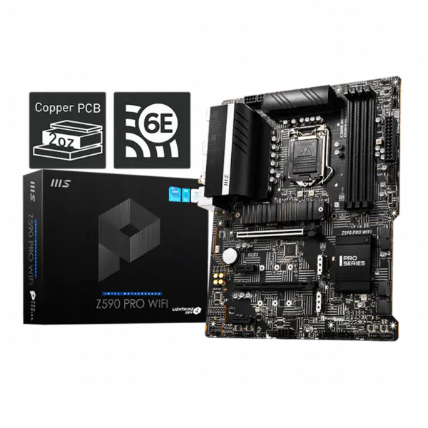 Placa-mãe Lga 1200 Z590m Placa-mãe Ddr4 10ª 11ª Geração Z590 Pro Wifi