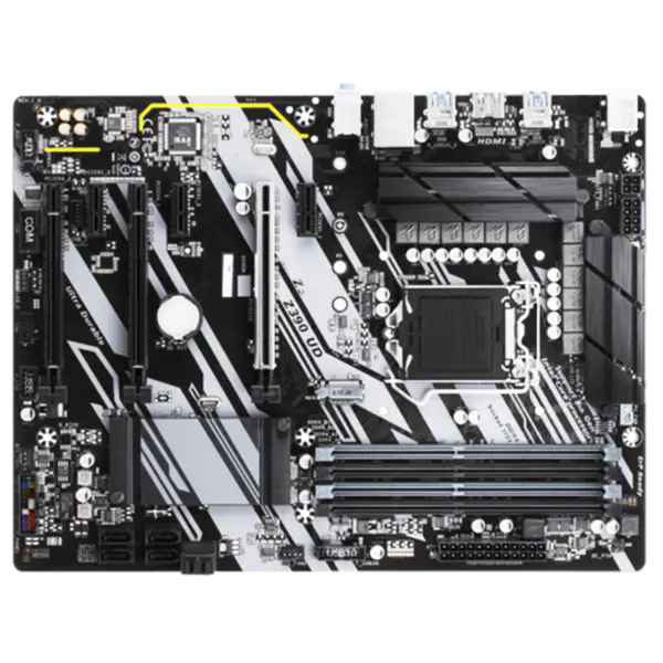 Ga Placa-mãe para computador Z390m Lga 1151 9ª 8ª geração I7 9700k I9 9900k Z390 Ud