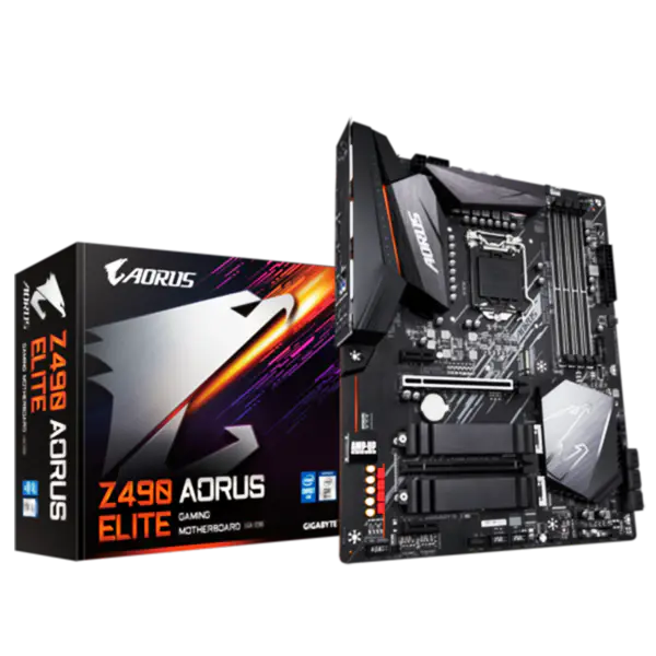 Ga Placa-mãe Z490 Z490m Suporte para placa-mãe 10600kf 10700k 10850k Z490 Aorus Elite