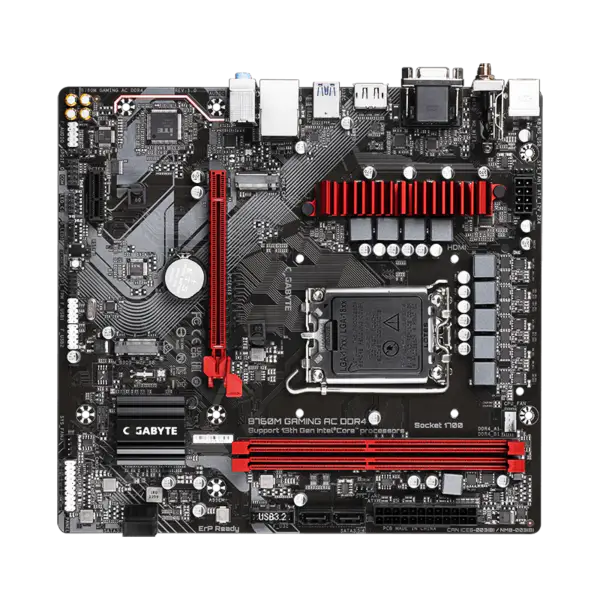 Placa-mãe Gigabyte B760M GAMING AC DDR4