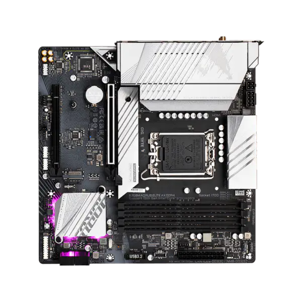 Placa-mãe Gigabyte B760M AORUS ELITE AX DDR4